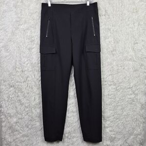 Athleta Endless High Rise Cargo Pants in Black  Sz 12 Tall Athleisure Outdoor